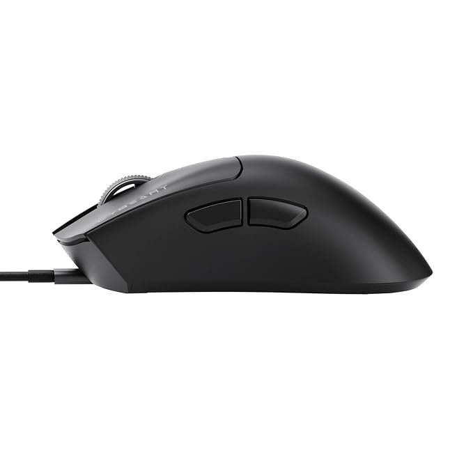 Cybeart | Ghost 49g Ultra-Light Wired Gaming Mouse | 12,800 DPI | 1000Hz Polling | Huano Switches (5M Clicks) | PTFE Feet (Black)