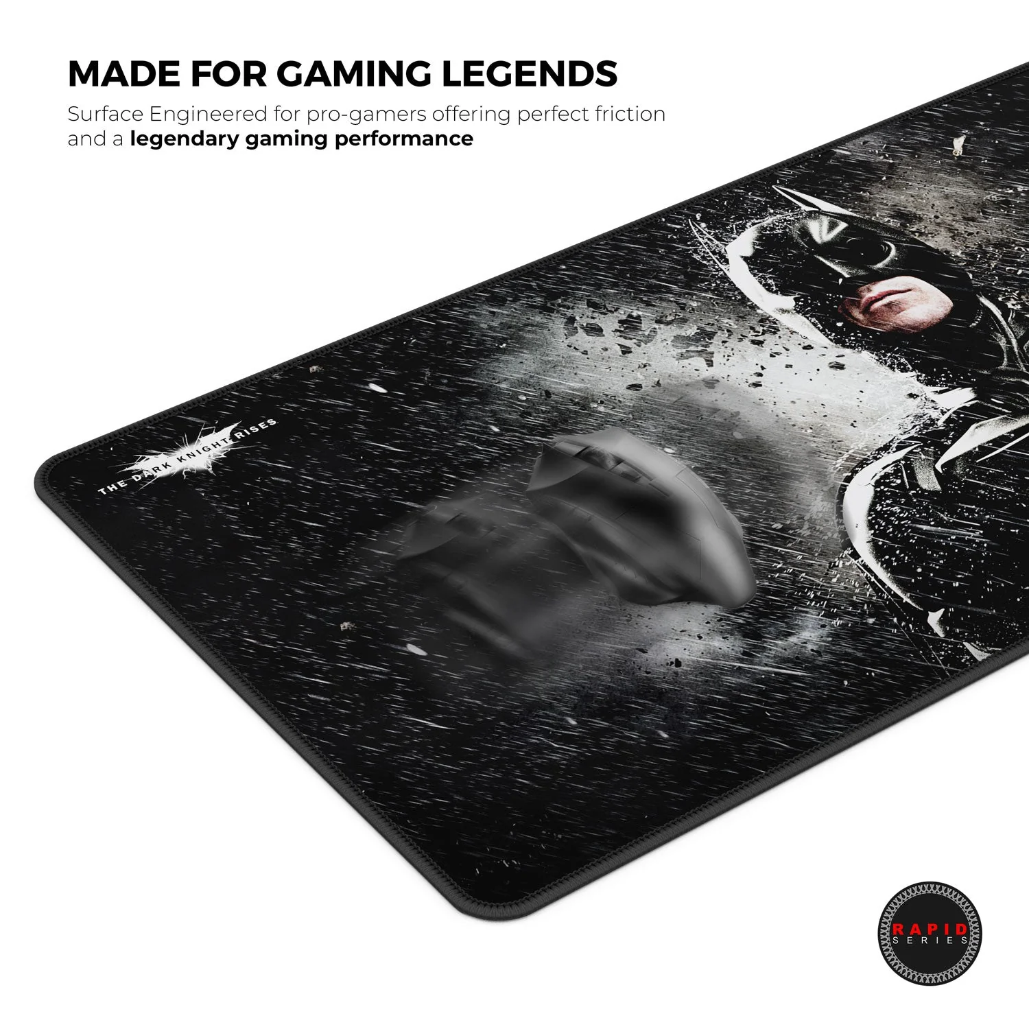 Cybeart Batman - The Dark Knight Rises Gaming Mouse Pad (XXL)