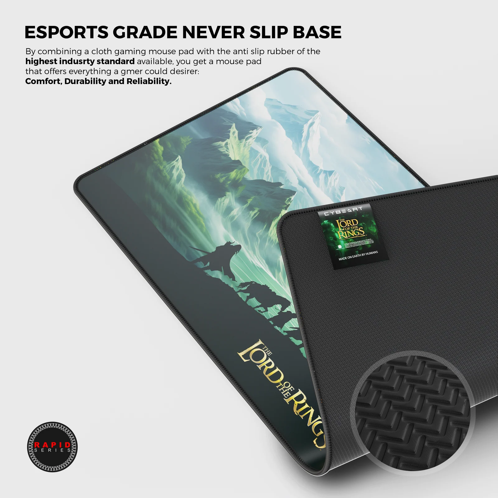 Cybeart The Lord of the Rings Gaming Mouse Pad (XXL)