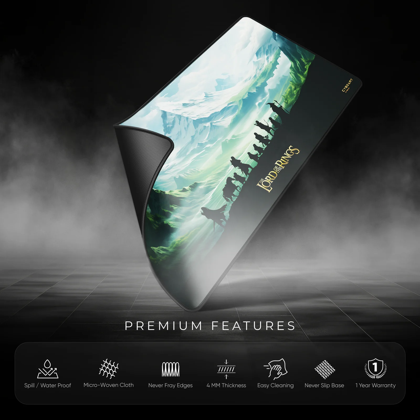 Cybeart The Lord of the Rings Gaming Mouse Pad (XXL)