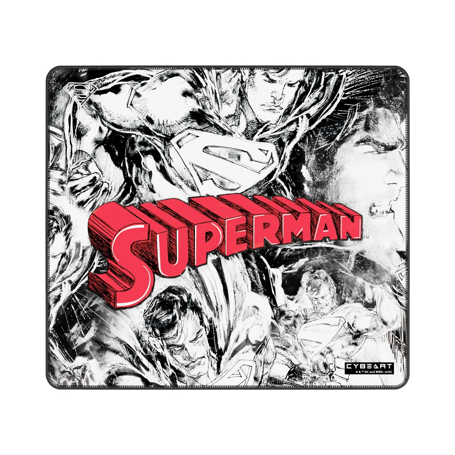 Cybeart Superman Jim Lee Edition Gaming Mouse Pad (L)