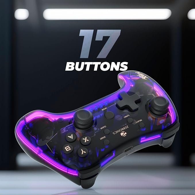Zebronics MAX FURY Transparent RGB LED