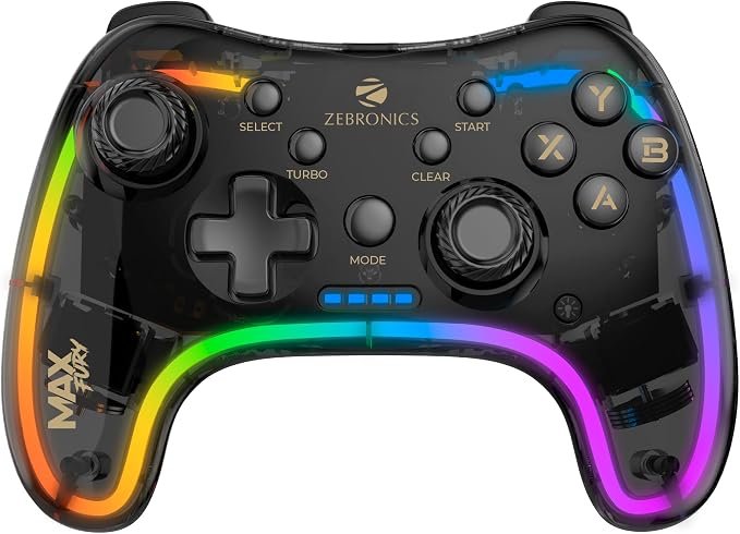 Zebronics MAX FURY Transparent RGB LED