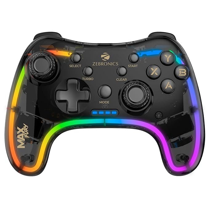 Zebronics MAX FURY Transparent RGB LED