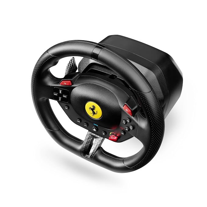 Thrustmaster T98 Ferrari 296 GTB, Racing Wheel for PS5, PS4, PC